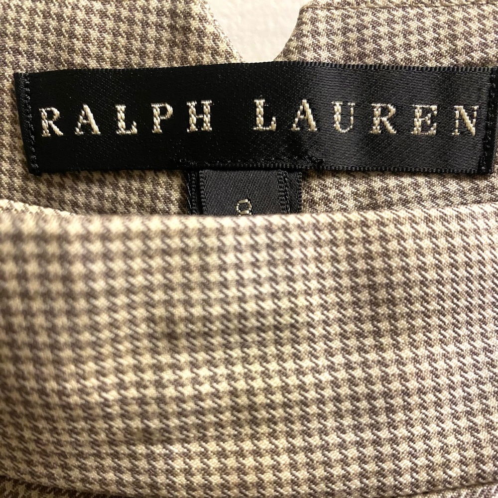 RALPH LAUREN Plaid Trousers Size 8
